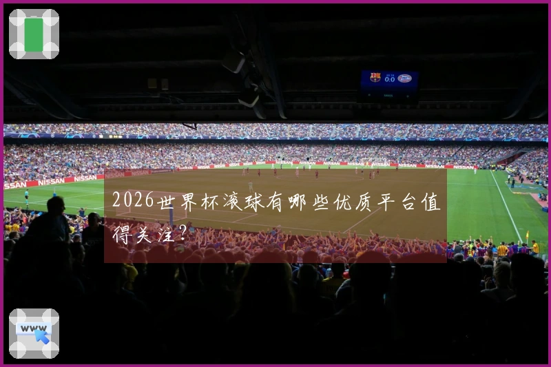 2026世界杯滚球有哪些优质平台值得关注？