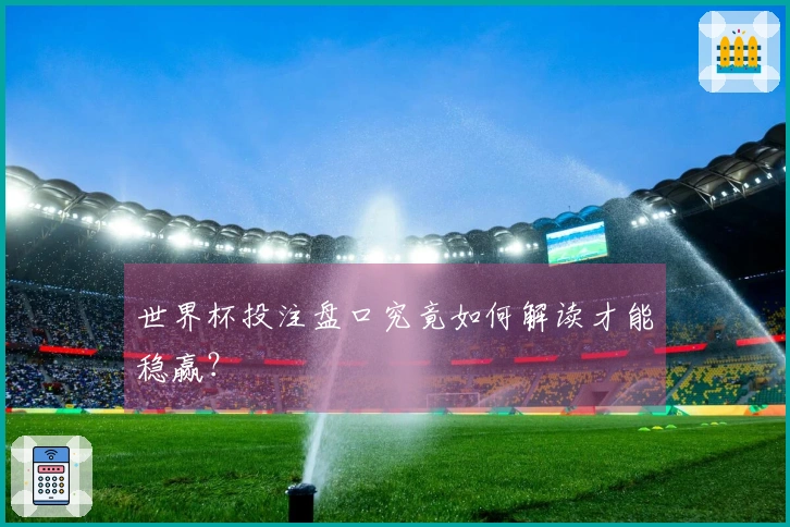世界杯投注盘口究竟如何解读才能稳赢？
